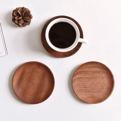 Acacia Wood Side Trays